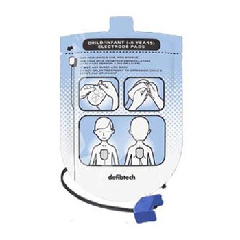 Defibtech Lifeline Pediatric AED Replacement Pads Supplier in Dubai UAE